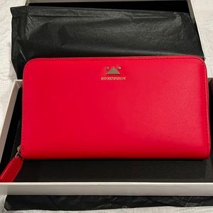Armani Zip Around Wallet (Authentic)